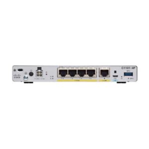 Router Cisco C1101-4P, 4x1G LAN - 1x1G WAN port