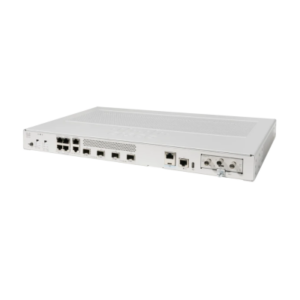 Router Cisco C8355-G2, 4 x 10 Gbps SFP/SFP+, 4 x 5G multigigabit RJ45, and 2 x 1G RJ45 ports.