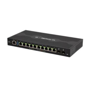 Thiết bị cân bằng tải Router Ubiquiti EdgeRouter 12P (ER-12P), 10 Port Gigabit Ethernet (Passive PoE), 2 Port SFP