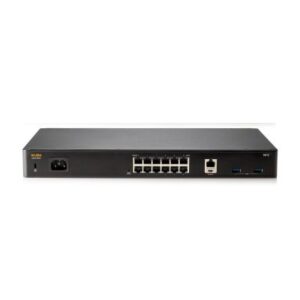 Thiết bị gateway HPE Aruba 9012 (RW) 12xGbE (6xPoE+), 2K Clients, 32 Aps (R1B32A)