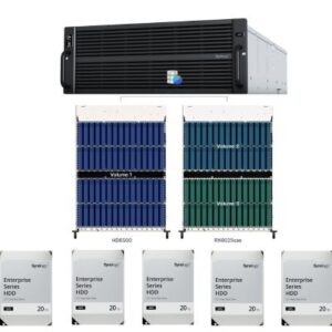 Synology HD6500 + RX6025 (Siêu dung lượng 6 PB)